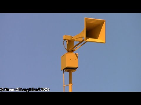 Copiague FD Station 1 Thunderbolt 1003 Noon Test (Hi-Lo Signal) 8/23/24