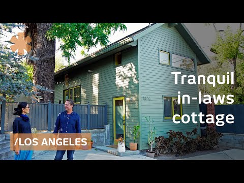 LA breezy in-law unit is multi-level "cabin in the woods"