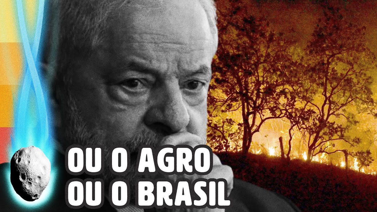 YOUTUBER DEFENDE QUE LULA ABANDONE O AGRO PARA SALVAR O BRASIL DAS QUEIMADAS | PLANTÃO
