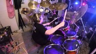 Iron Maiden - If Eternity Should Fail Drum cover 11yr old Riley Steelface