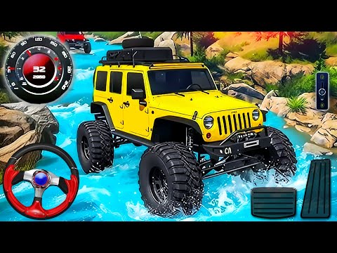 Jeep Driving Simulator 3D | Luxury SUV 4x4 Prado Offroad Stunts - Android GamePlay