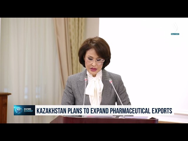Қазақстан дәрі-дәрмек экспортын кеңейтуге ниетті