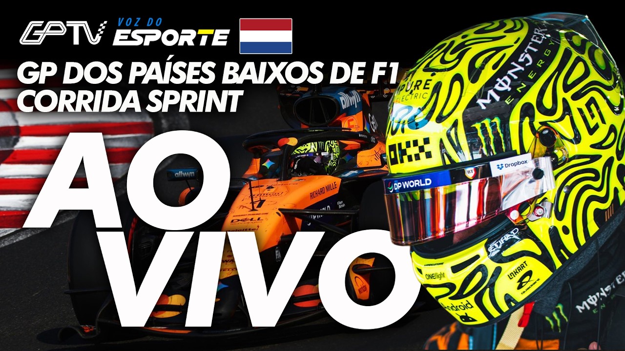 🔴 AO VIVO! F1 2026 NOS PAÍSES BAIXOS: ASSISTA À CORRIDA SPRINT [narração + Briefing]