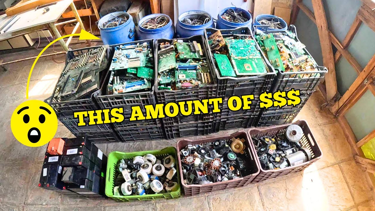 E Waste Scrap Run: Worth the Trip???🤔