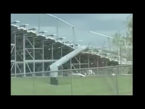 Storm damages school and cemetery in North Texas