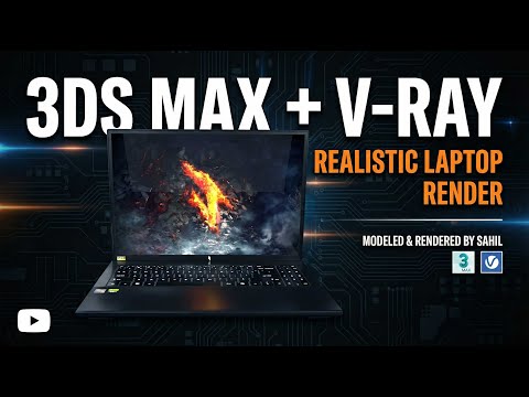 Cinematic 3D Visualization of Acer Nitro V | V-Ray + 3ds Max #portfolio #3dvisualization