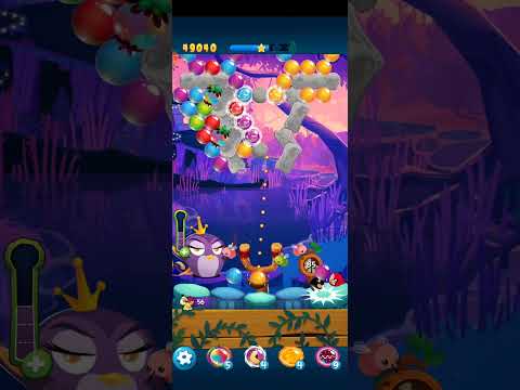 Angry Birds Pop Bubble Shooter-Level 592 3 STARS NO BOOSTERS #angrybirdspopbubbleshooter