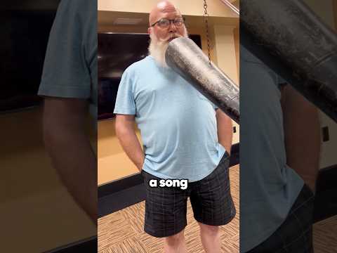 This machine records and plays sound without electricity! #shorts