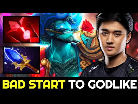 ABED Mid Storm Spirit — From BAD START to BEYOND GODLIKE 7.28 Dota 2