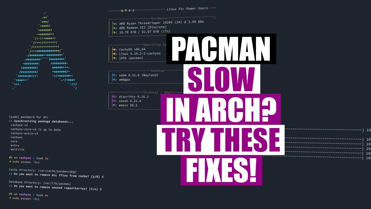 Pacman Slow In Arch Linux? Here's The Fix!