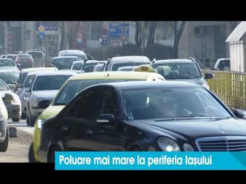 Poluare mai mare la periferia Iasului