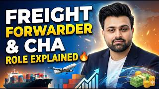 Freight Forwarder & CHA Role Explained in Import Export Business 2026 #export #CHA#freightforwarding