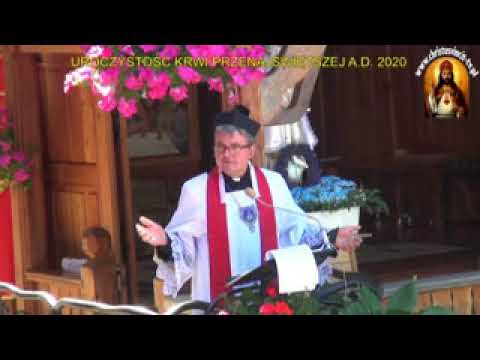 UROCZYSTOŚĆ KRWI PRZENAJŚWIĘTSZEJ-ŚLUB CZYSTOŚCI CZĘŚĆ 3- 5.07.2020
