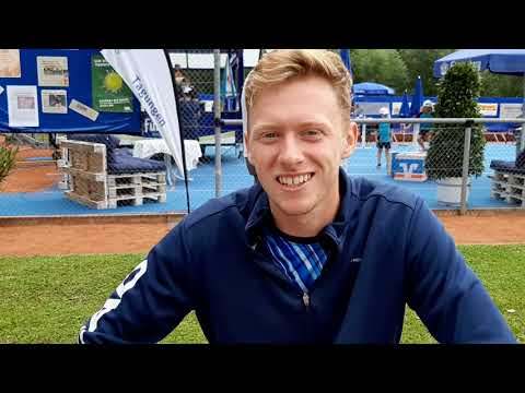Max Wiskandt (aufstrebender Tennisprofi) und sein Fitnesstipp!