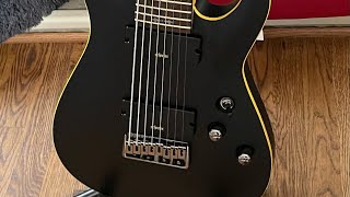 Video thumbnail for Schecter Demon 8 String Guitar First Impressions by Caveman&Weasel
