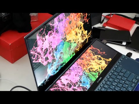Мощный ноутбук с двумя экранами Asus ZenBook Pro Duo 15 OLED (UX582) / Арстайл /