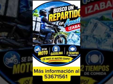 repartidor en amates izabal