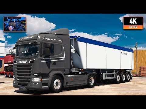 Scania R480 | Frankfurt - Salzburg | ETS2 1.55 4K + Wheel Cam