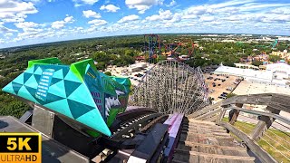 Iron Gwazi POV 5K Most INTENSE COASTER In Florida Busch Gardens Tampa Bay