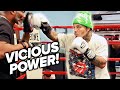GERVONTA DAVIS REVEALS NEW VICIOUS PUNCH AHEAD OF RYAN GARCIA FIGHT; FIRST LOOK IN TRAINING CAMP