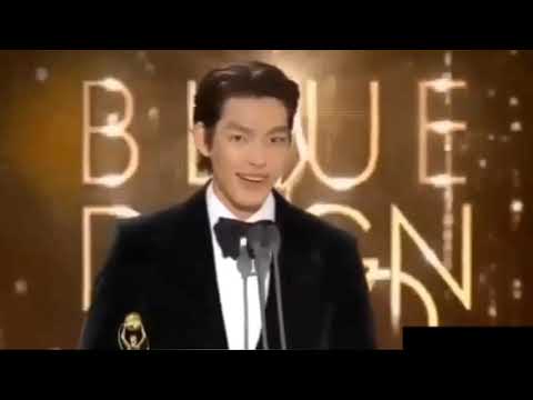 Kim Woo Bin RETURNS 40th Blue Dragon film award