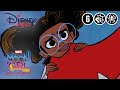 Marvel Moon Girl and Devil Dinosaur | Een Nieuwe Vriend | Disney Channel NL