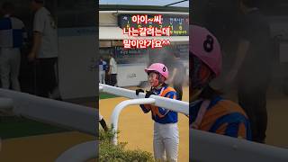 말이안가요^^#경마 #말#달려라말 #shorte #horse