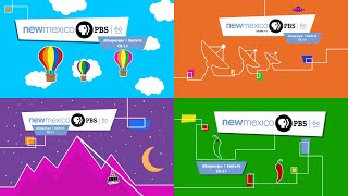 PBS Kids on New Mexico PBS KNME-TV Rebrand Station IDs November 2018
