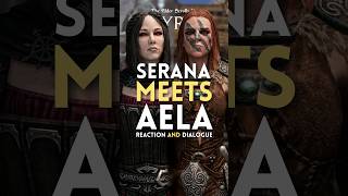 Download lagu Serana INSTANTLY Regretted Talking to Aela 💀 #skyrim #gaming mp3
