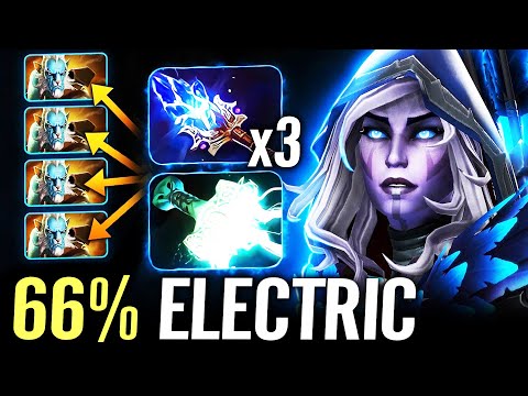 🔥 66% ELECTRIC WTF CANCER Drow Ranger — Aghanim 2x Splinter + Mjollnir vs PL by Mason Dota 2 Pro