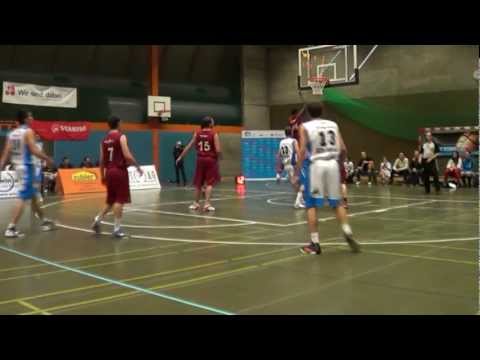 NLB Basketball: BC AKA - Lausanne HIGHLIGHTS (8.12.12)