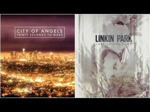 Lost in the City of Angels - 30 Seconds to Mars vs Linkin Park (Mashup)
