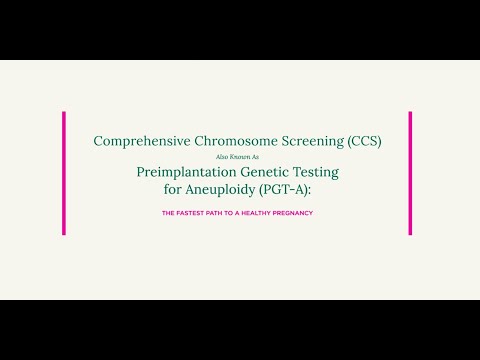 CCRM Fertility video/presentation/materials