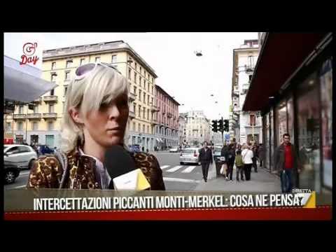 G'DAY 25/04/2012 - Come lei saprà: Intercettazioni piccanti Monti - Merkel
