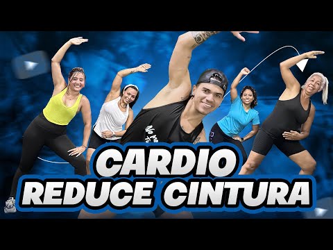 🔥Quemar grasa y eliminar los rollitos | Cardio para adelgazar