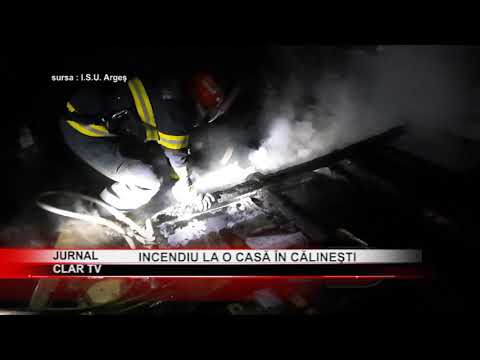 Incendiu la o casă în Călineşti ( 01 02 2021 )