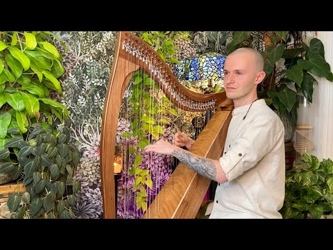 Dream Celtic Harp Meditation - Peaceful & Relaxing Ambient Music - Natural Stress Relief & Sleep Aid