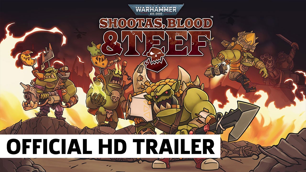 Warhammer 40,000: Shootas, Blood & Teef Trailer - YouTube