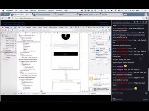 [Swift+new Firebase] Live building chat apps (part 1): Email Login/Sign Up + UI