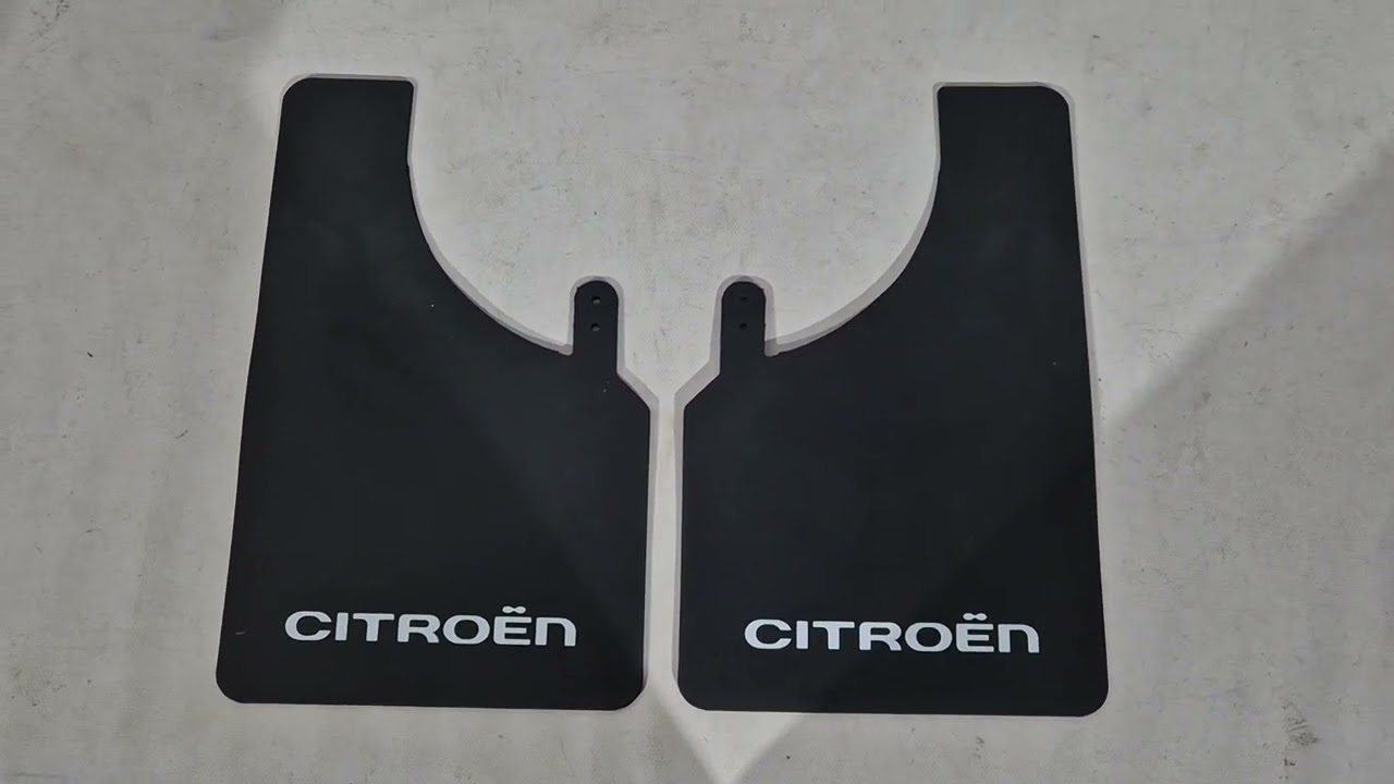 Брызговики Polytep (280*440, 2 шт) Video 1