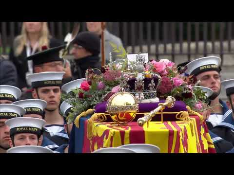 Mist Covered Mountains - Queen's Funeral March by the Scottish and Irish Pipes & Drums (FULL VIDEO)