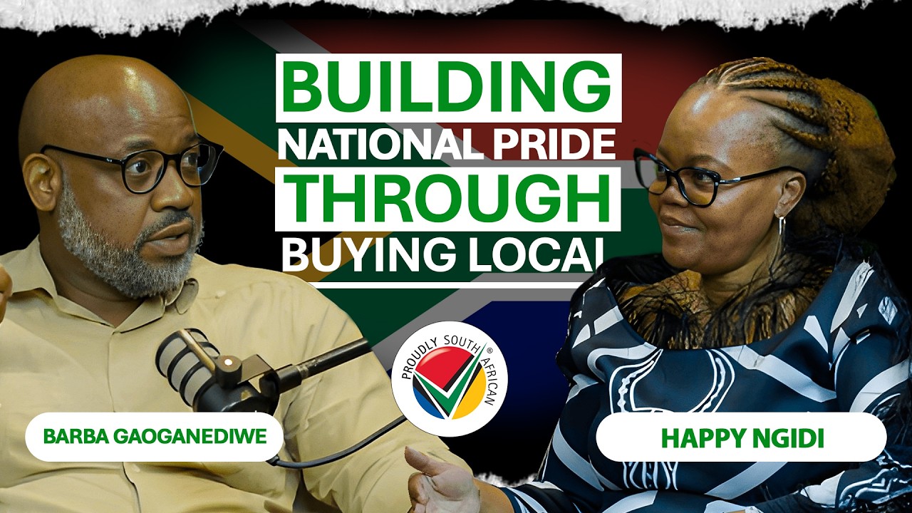 Building National Pride through buying local - Happy Ngidi