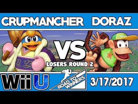 RTW 1 - Crupmancher (King DeDeDe) Vs SJ | Doraz (Diddy Kong) - Losers Round 2