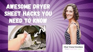 Awesome Dryer Sheet Hacks You Need To Know