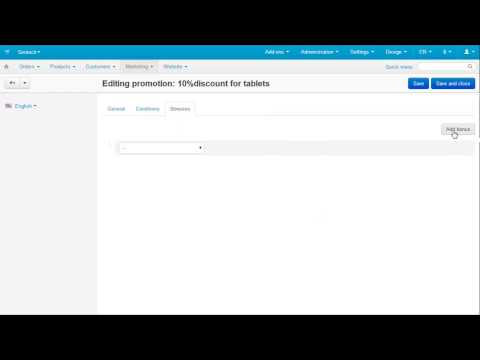 CS-Cart: Promotions