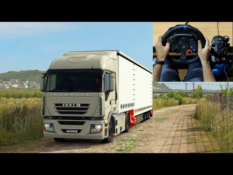 Euro Truck Simulator 2 | Iveco Stralis | ProMod 2.42 | Cargo Delivery | Logitech G29 with Shifter