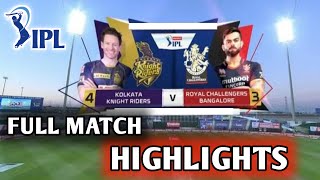 RCB VS KKR FULL MATCH HIGHLIGHTS | Kolkata Vs Bangalore Match 10 Highlights| IPL 2021|#RCBVSKKR​