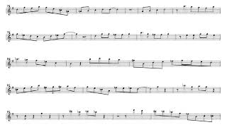 I Want To Be Happy- Stan Getz Transcription