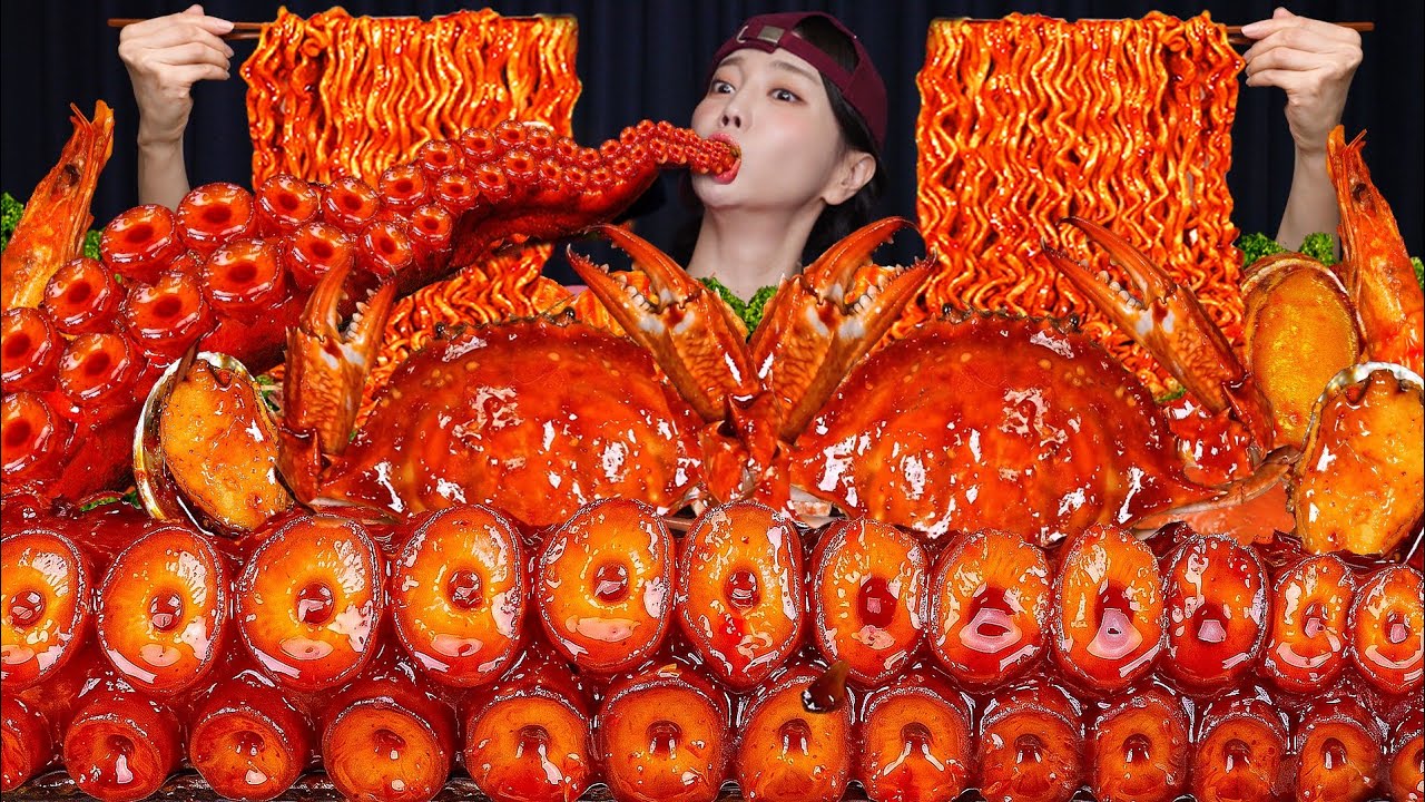 역대급 초대왕 거대 문어다리🐙 크기 실화?? Insanely Huge Giant Octopus Leg! You won't believe the size Ssoyoung ASMR