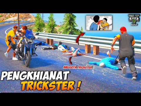 ANGGOTA TRICKSTER ADA YANG PENGKHIANAT ?! - GTA V ROLEPLAY INDONESIA